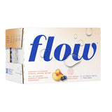 eau de source Flow pêche bleuet - La Boite à Grains