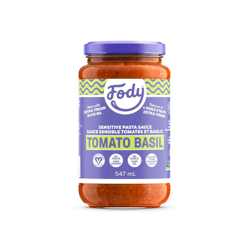 Fody sensitive tomato basil sauce - La Boite à Grains