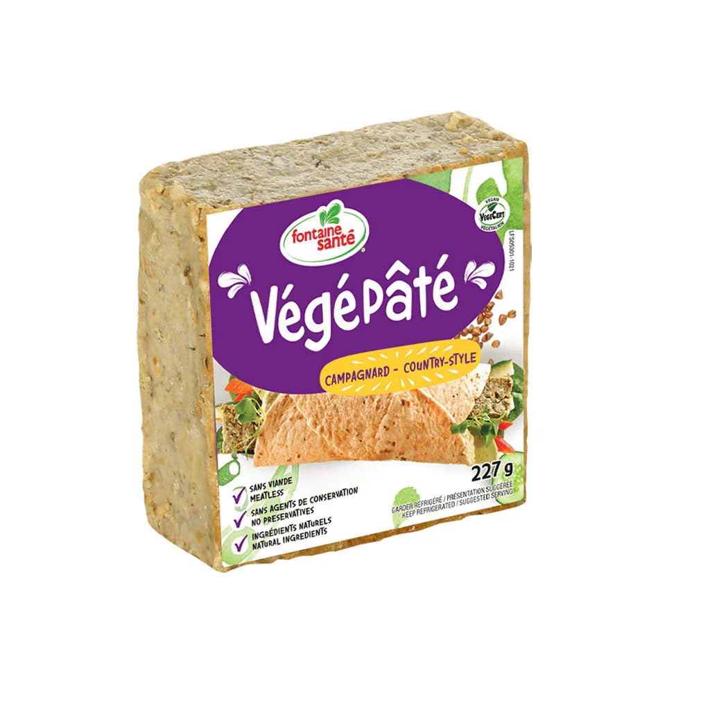 fountain health country veggie pâté 227 g
