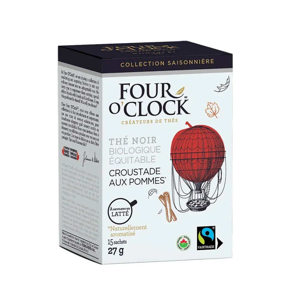 black tea apple crisp Four O'Clock - La Boite à Grains