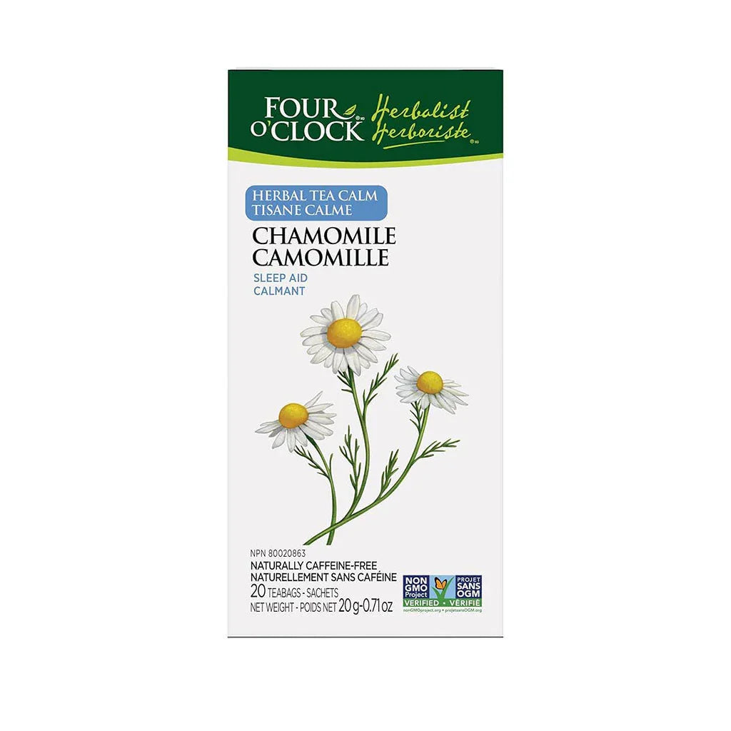 four o'clock calm chamomile herbal tea 20 sachets - La Boite à Grains