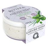 Fromage de Chèvre à Tartiner Basilic et Ciboulette Maison Riviera - La Boite à Grains
