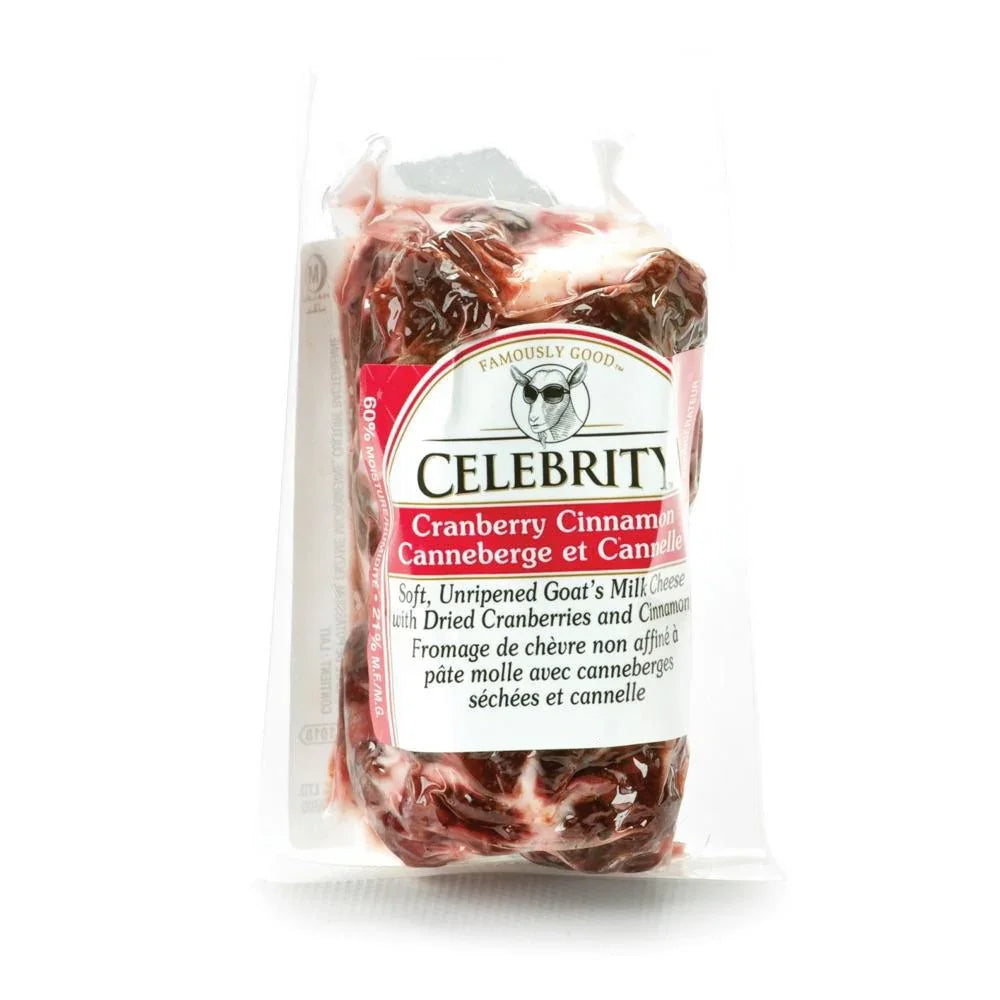 Celebrity Cranberry and Cinnamon Goat Cheese - La Boite à Grains