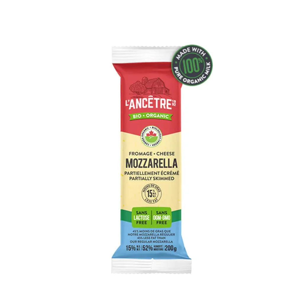 Fromage Mozzarella 15% Biologique L'Ancêtre - La Boite à Grains