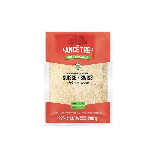 Fromage Suisse Râpé Biologique L'Ancêtre - La Boite à Grains