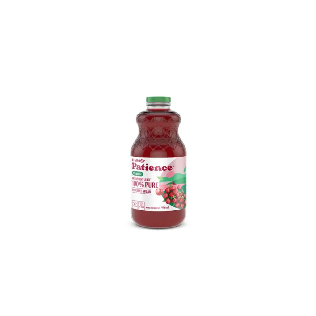 jus de canneberge biologique Fruit d'Or Patience - La Boite à Grains