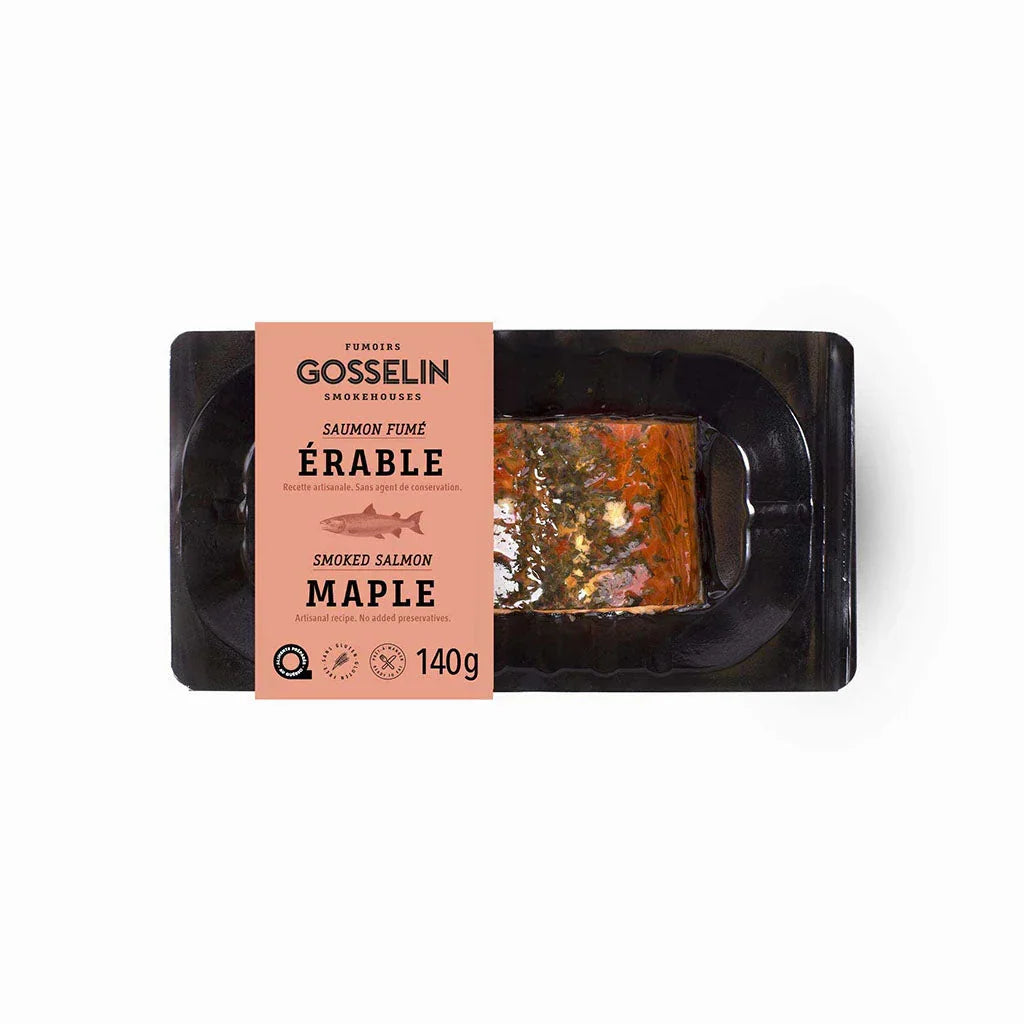 maple smoked salmon Fumoirs Gosselin - La Boite à Grains