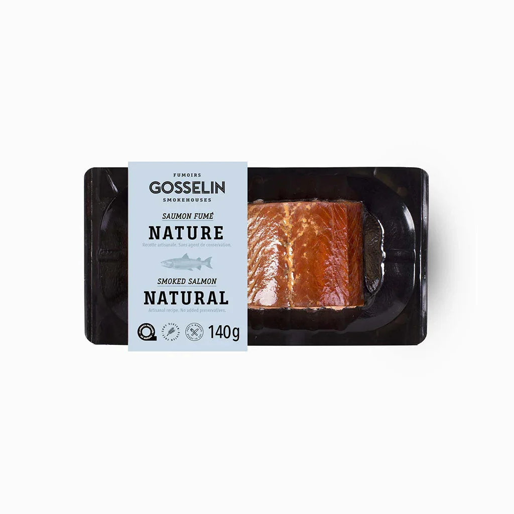 natural smoked salmon Fumoirs Gosselin- - La Boite à Grains