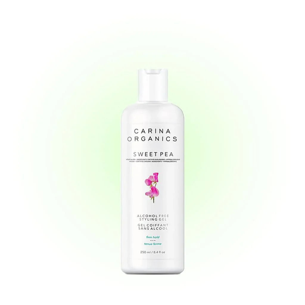 Sweet Pea Alcohol-Free Styling Gel (Firm Hold) Carina Organics - La Boite à Grains