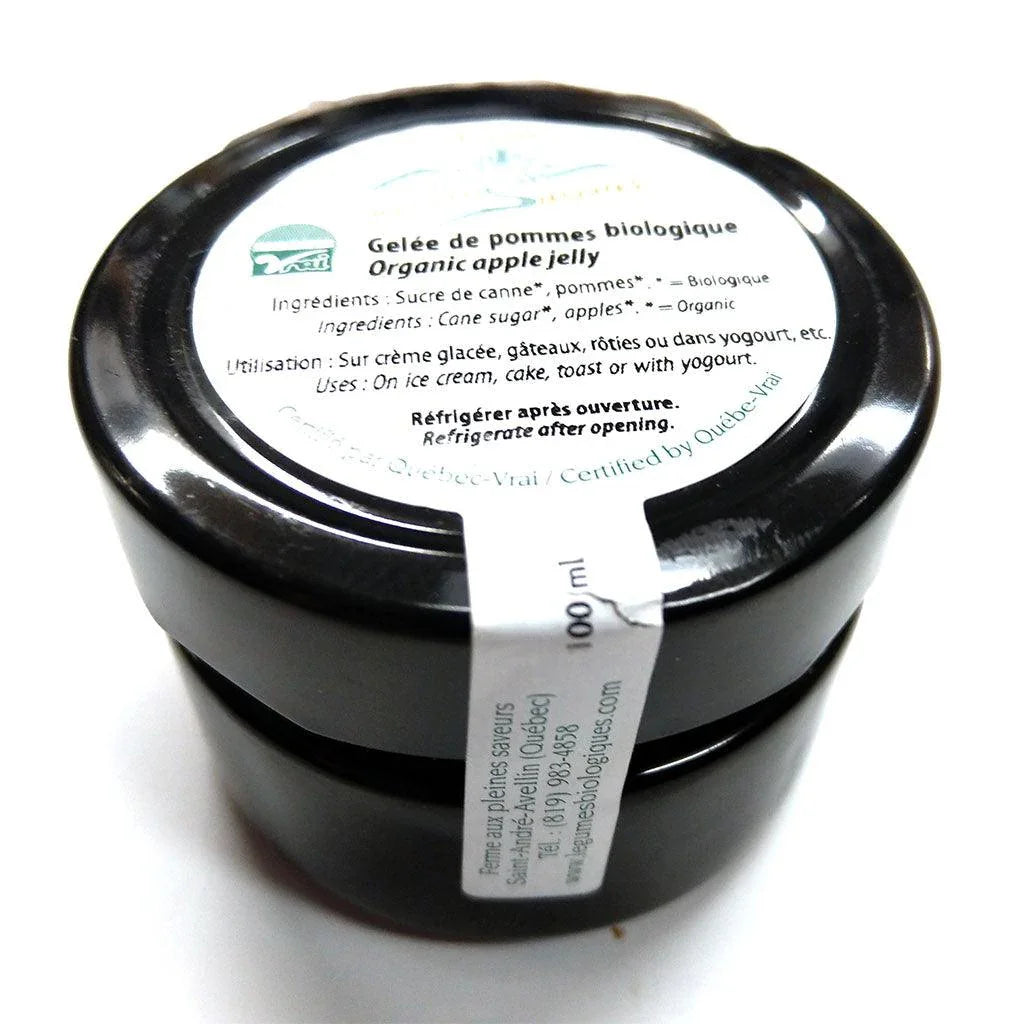 Firm Organic Apple Jelly with Full Flavors - La Boite à Grains