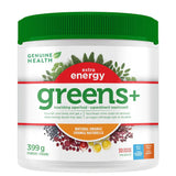Genuine health greens+ extra energy natural orange 399 g - La Boite à Grains