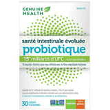 Genuine health probiotic advanced gut health 15 billion 30 vegan capsules - La Boite à Grains