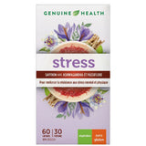 Genuine health stress saffron with ashwagandha and passionflower 60 capsules - La Boite à Grains