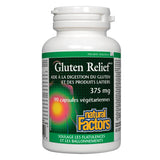 Gluten Relief Natural Factors - La Boite à Grains