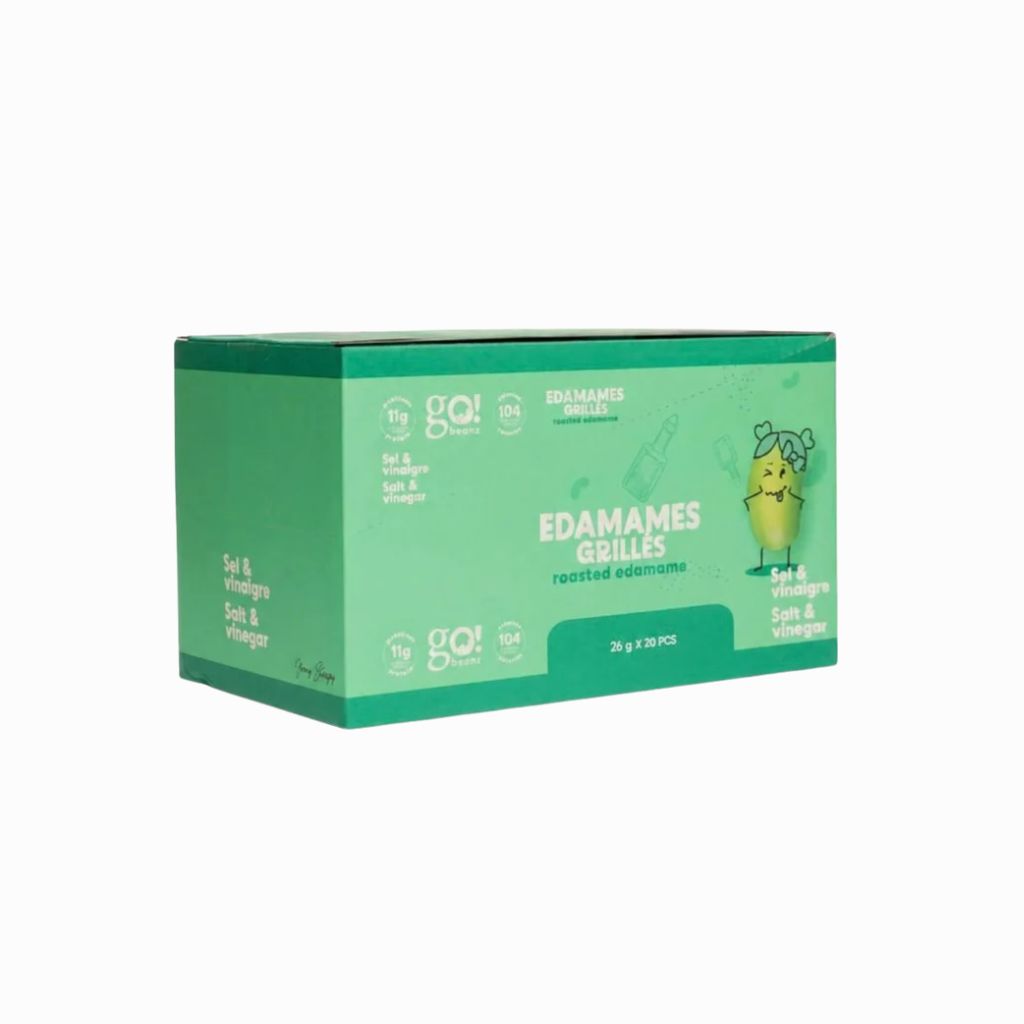 edamames grillés sel et vinaigre Go! Beanz - La Boite à Grains
