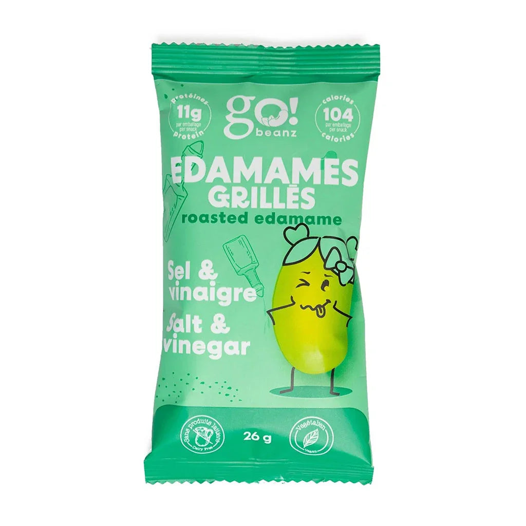edamames grillés sel et vinaigre Go Beanz - La Boite à Grains
