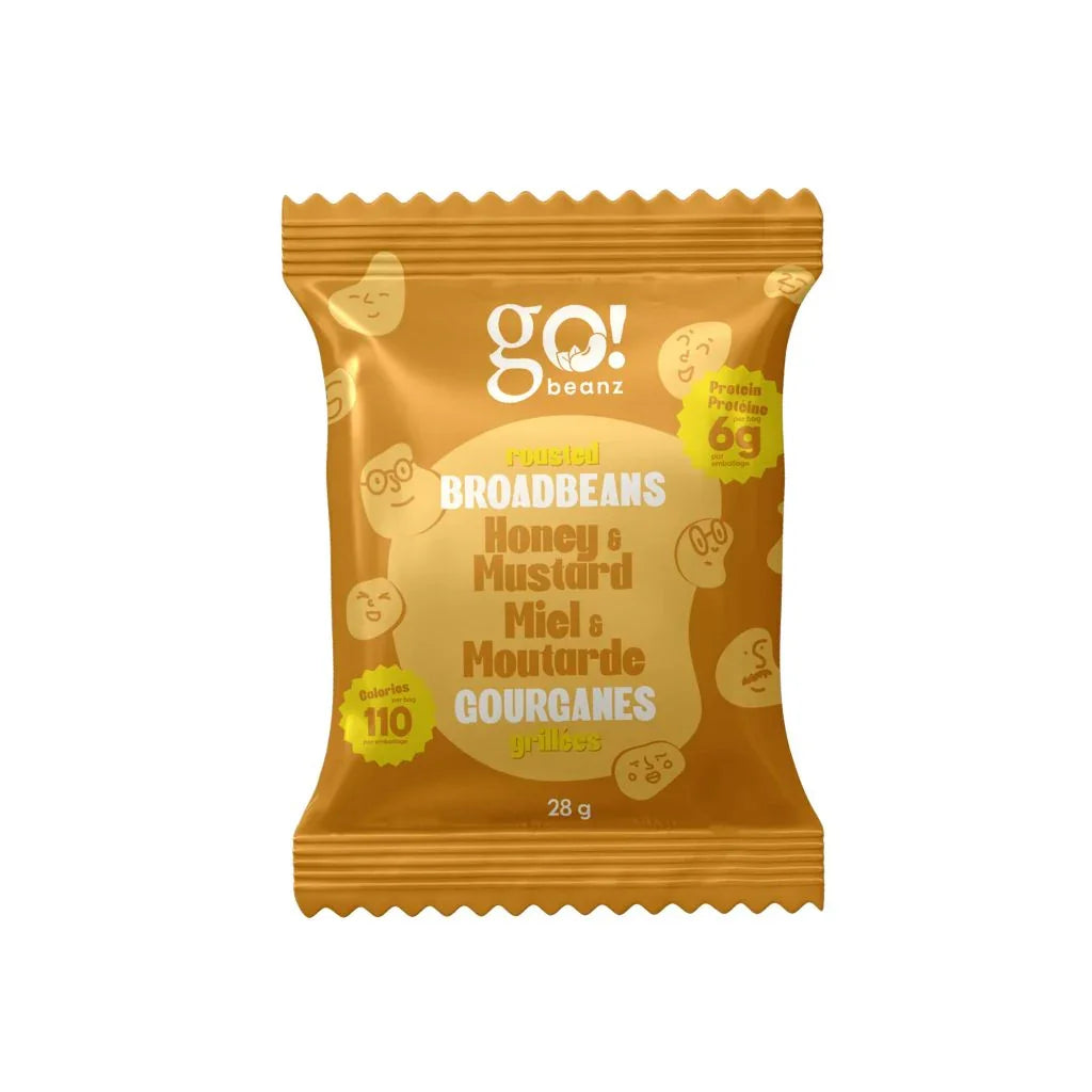 gourganes grillées moutarde et miel Go! Beanz - La Boite à Grains