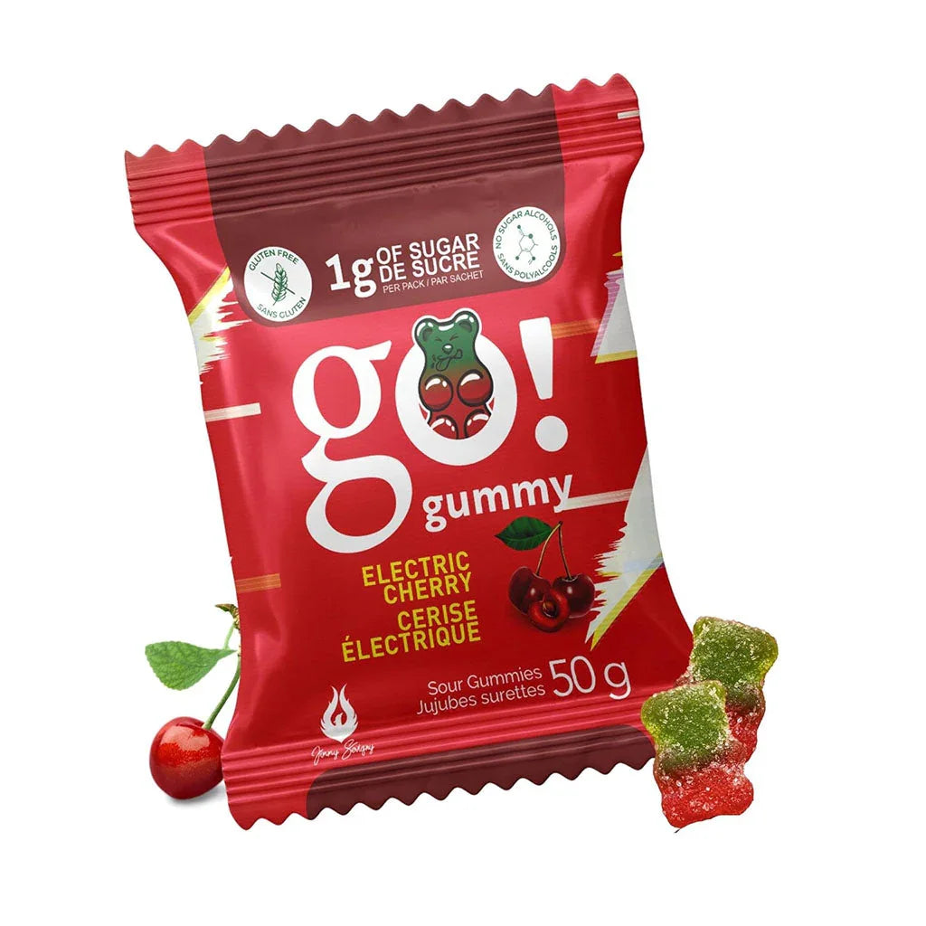 go gummy! jujubes cerise électrique - La Boite à Grains
