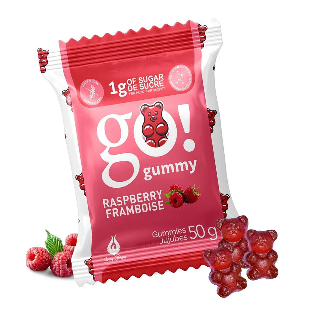 go gummy gummies raspberry - La Boite à Grains