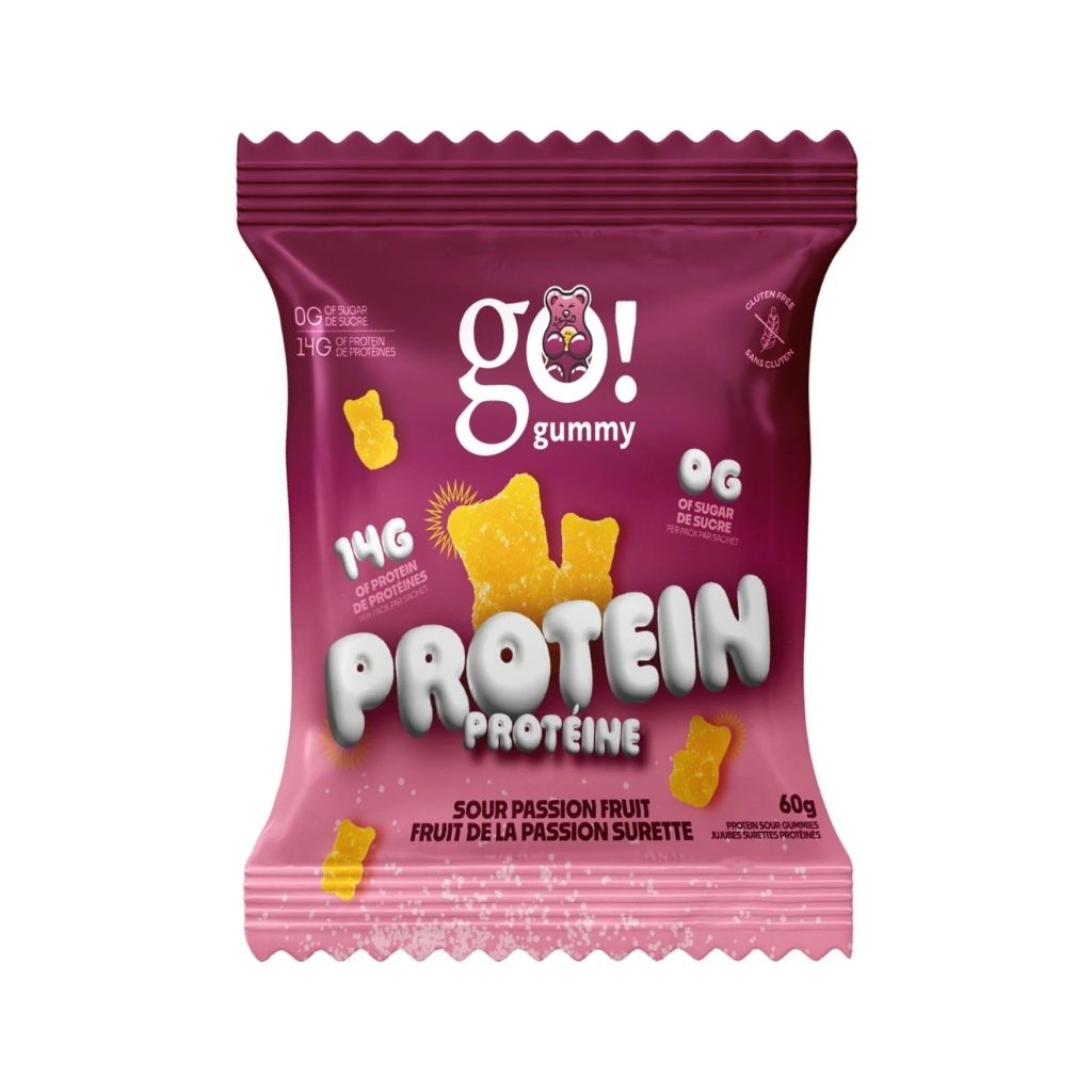 Go! Gummy Protein jujubes fruit de la passion - La Boite à Grains