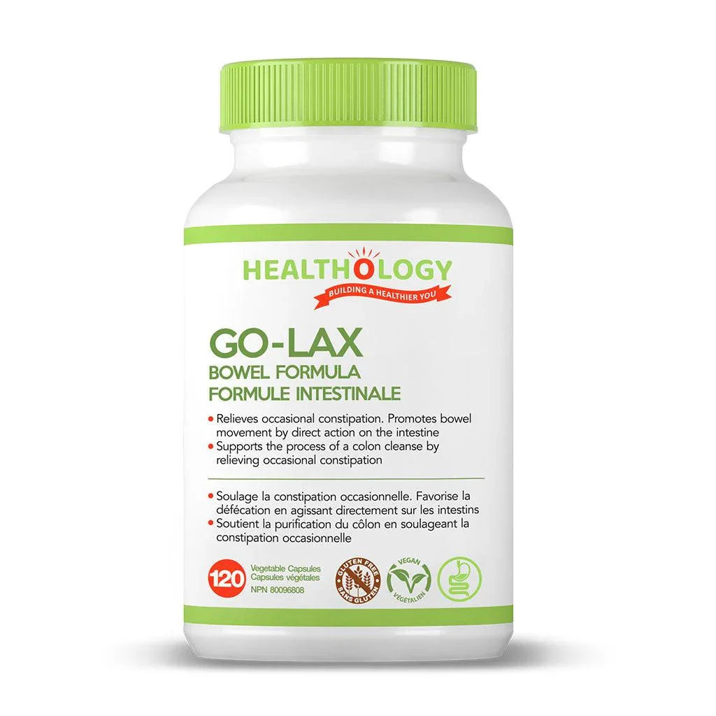 Go Lax Intestinal Formula Healthology - La Boite à Grains