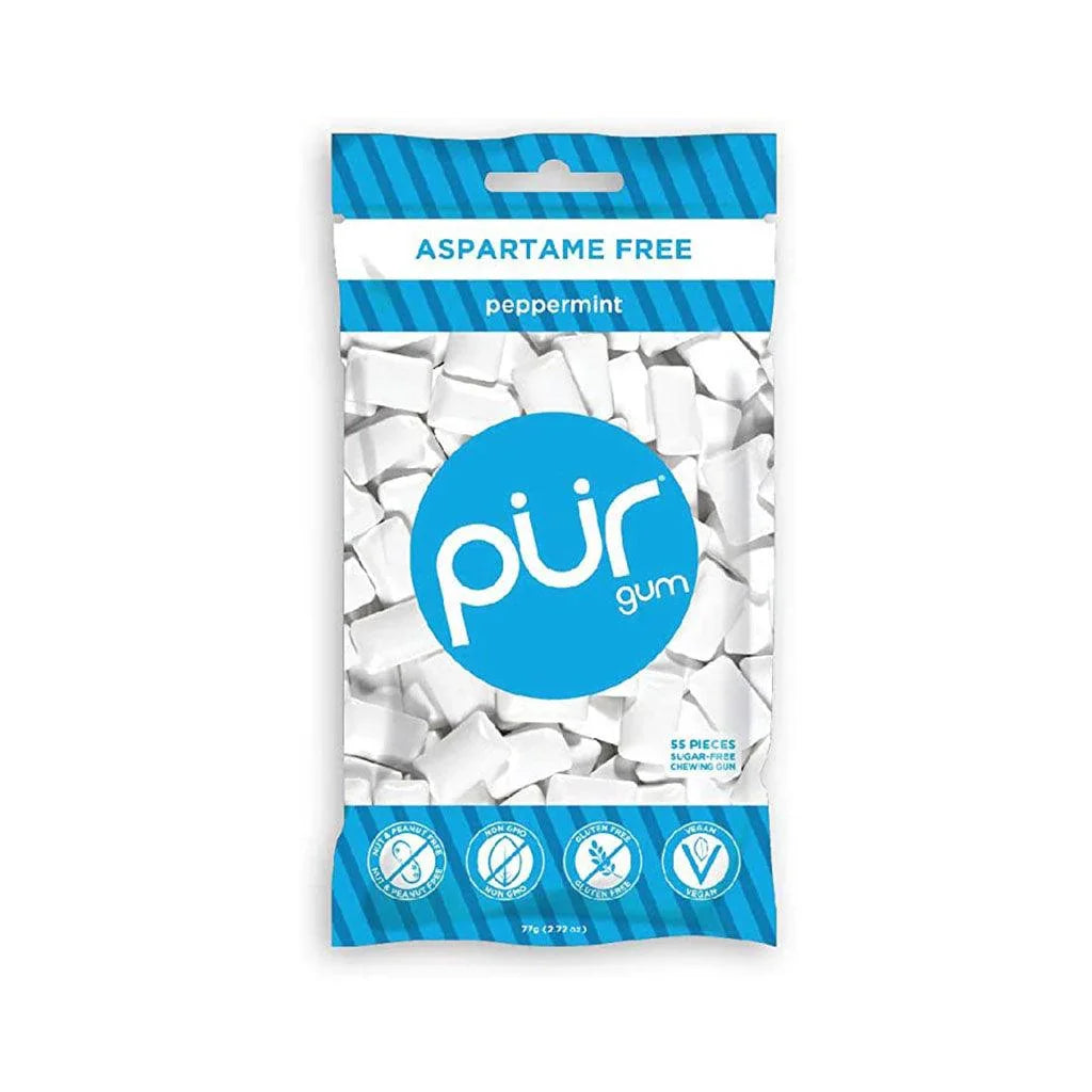Gomme Menthe Poivrée Pur Gum - La Boite à Grains