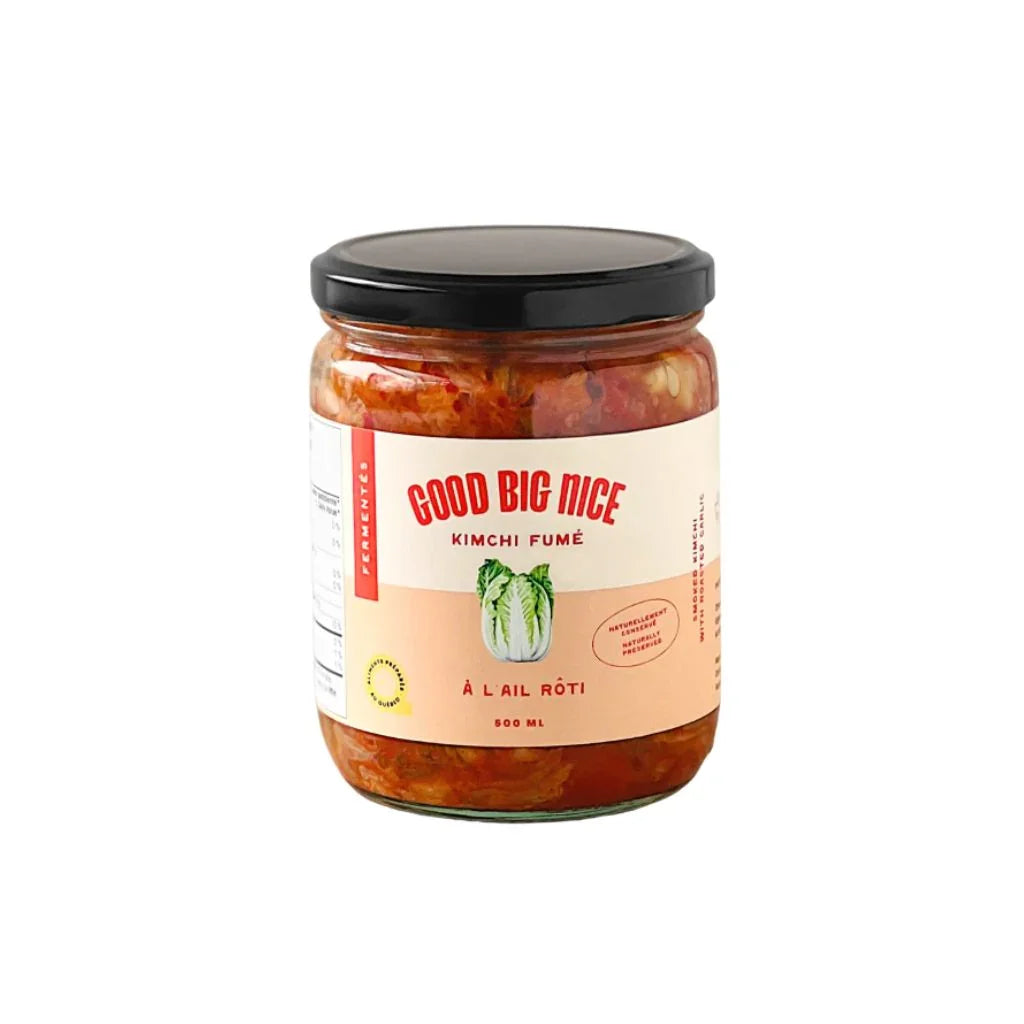 kimchi fumé à l'ail rôti Good Big Nice - La Boite à Grains