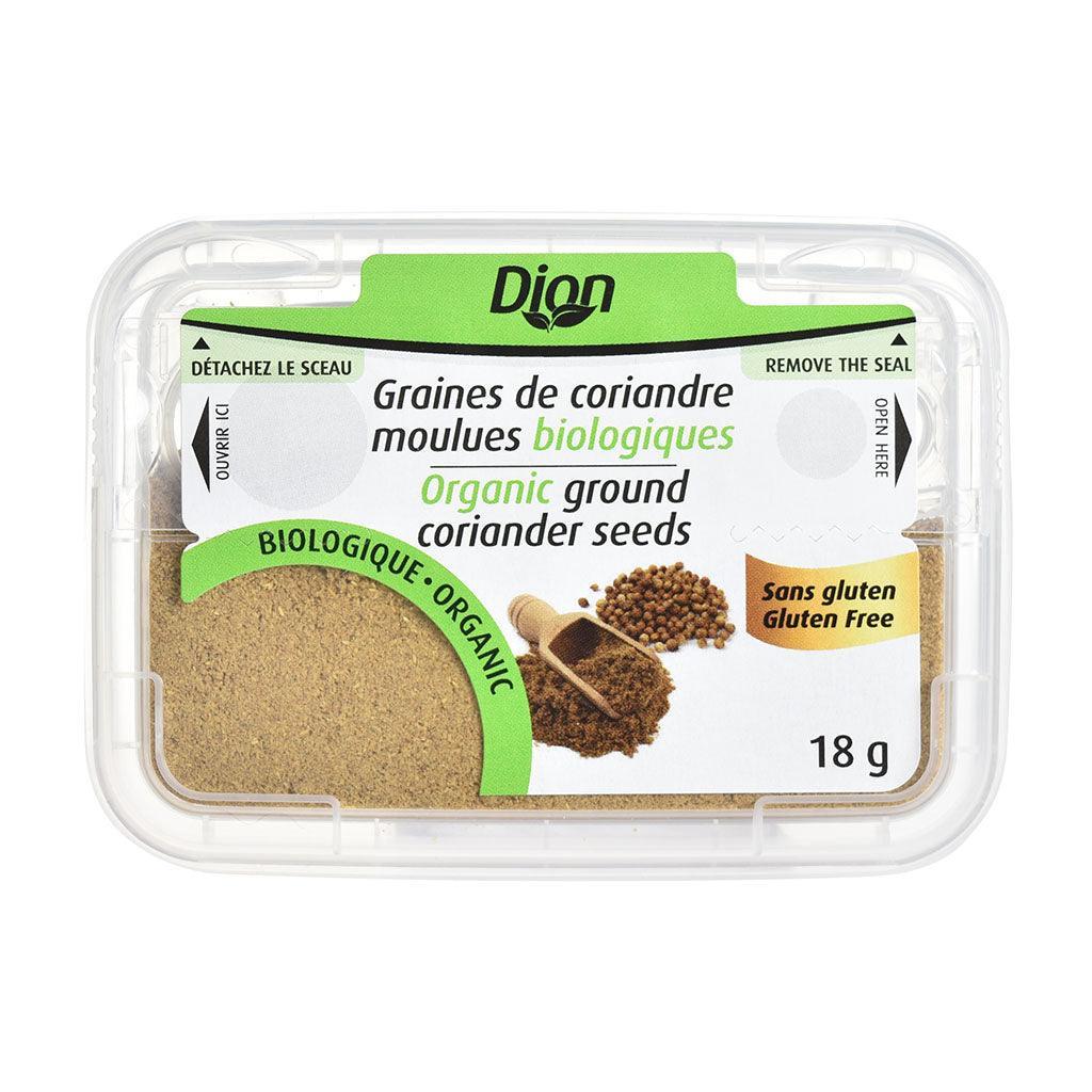 Dion Organic Ground Coriander Seeds - La Boite à Grains