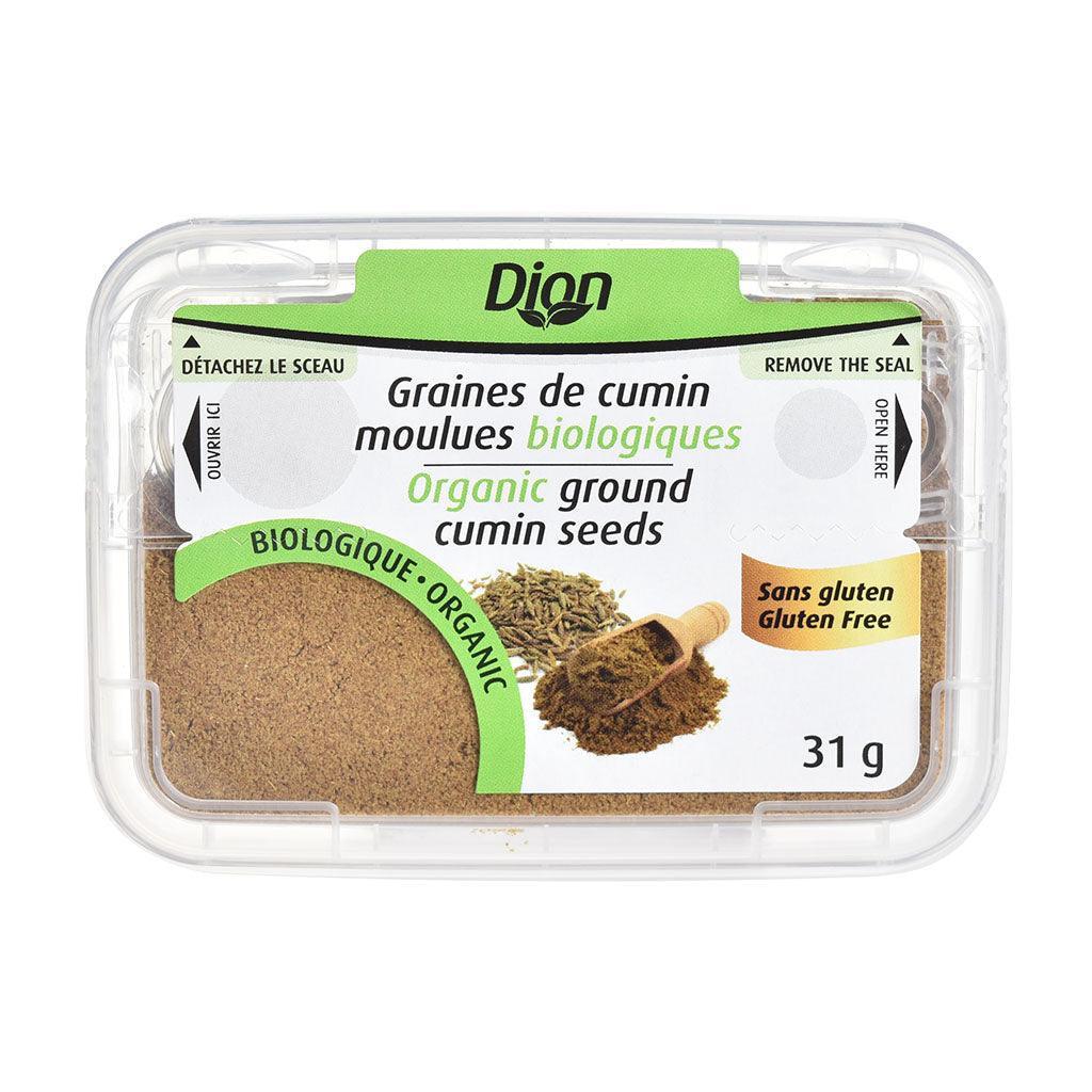Dion Organic Ground Cumin Seeds - La Boite à Grains