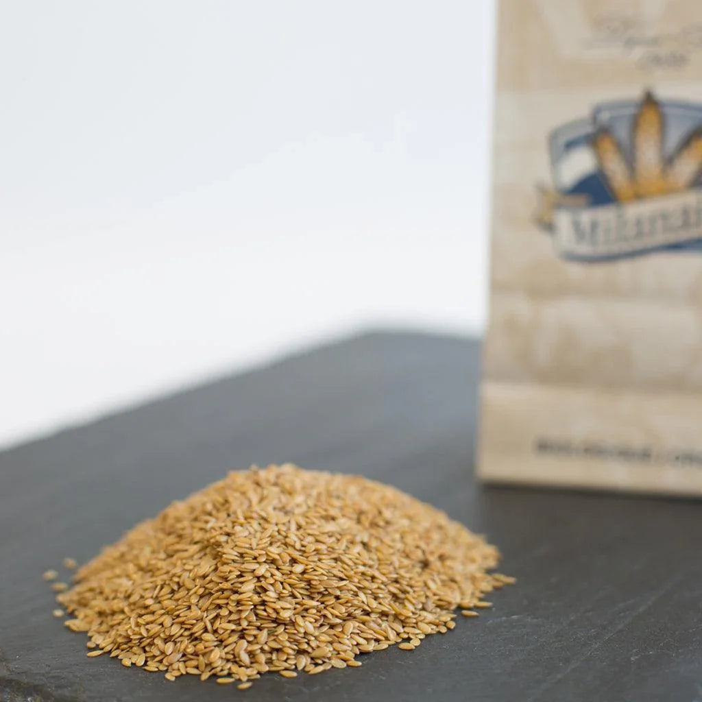 Milanese Organic Golden Flax Seeds - La Boite à Grains