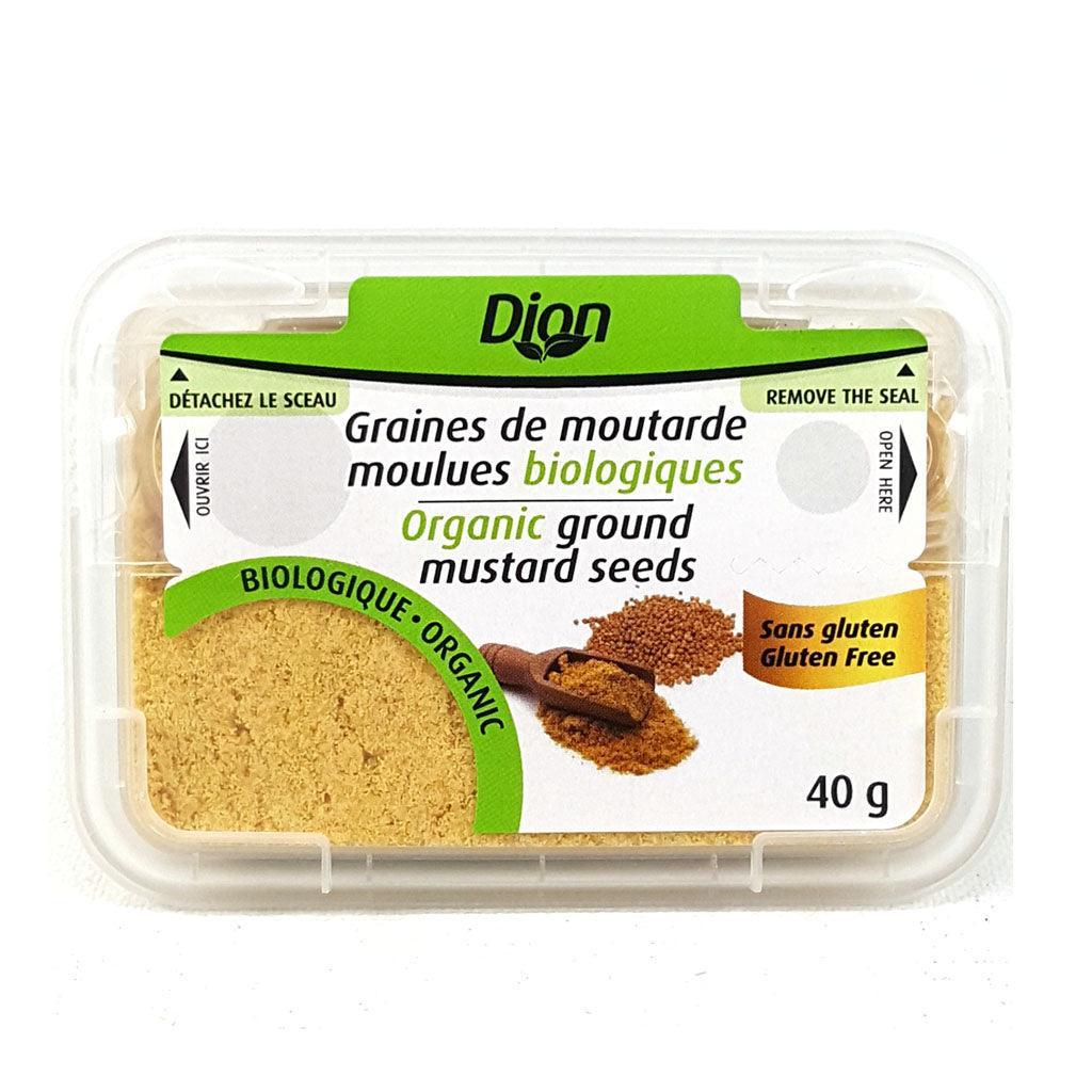 Dion Organic Ground Mustard Seeds - La Boite à Grains
