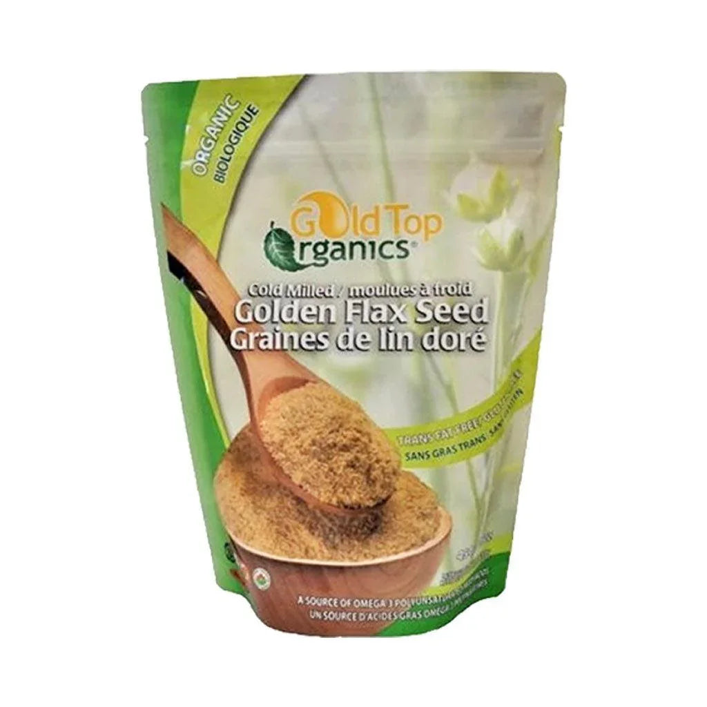 Gold Top Ground Golden Flax Seeds - La Boite à Grains
