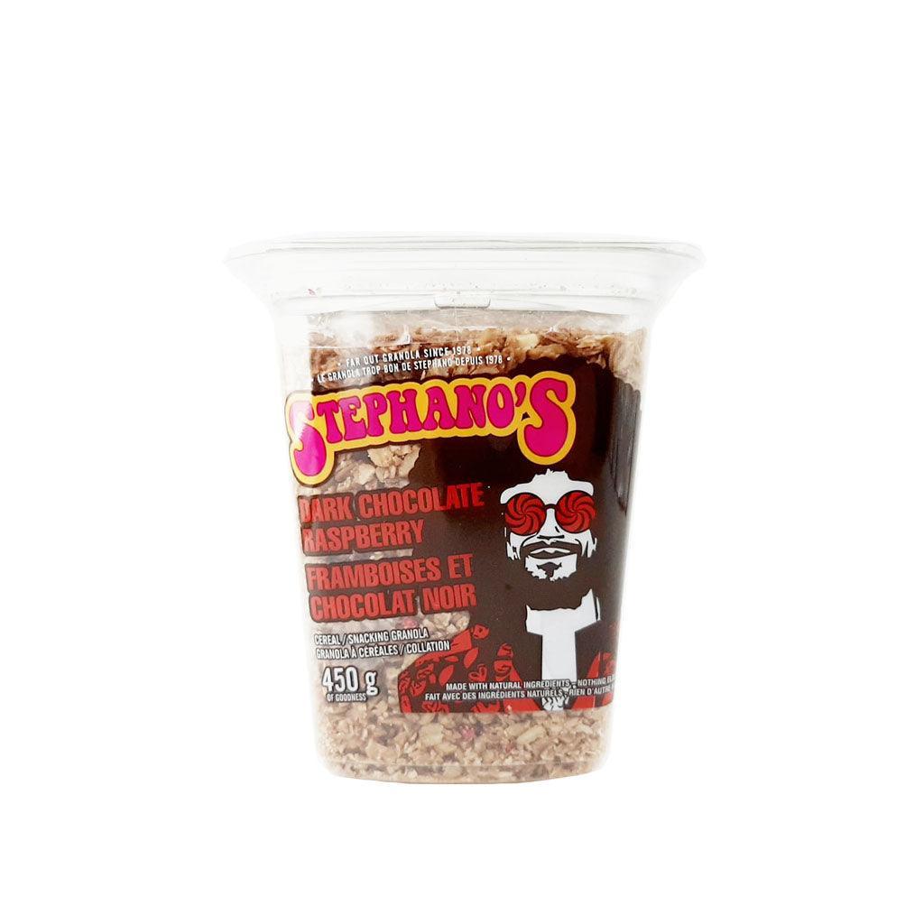 Stephano's Raspberry and Dark Chocolate Granola - La Boite à Grains
