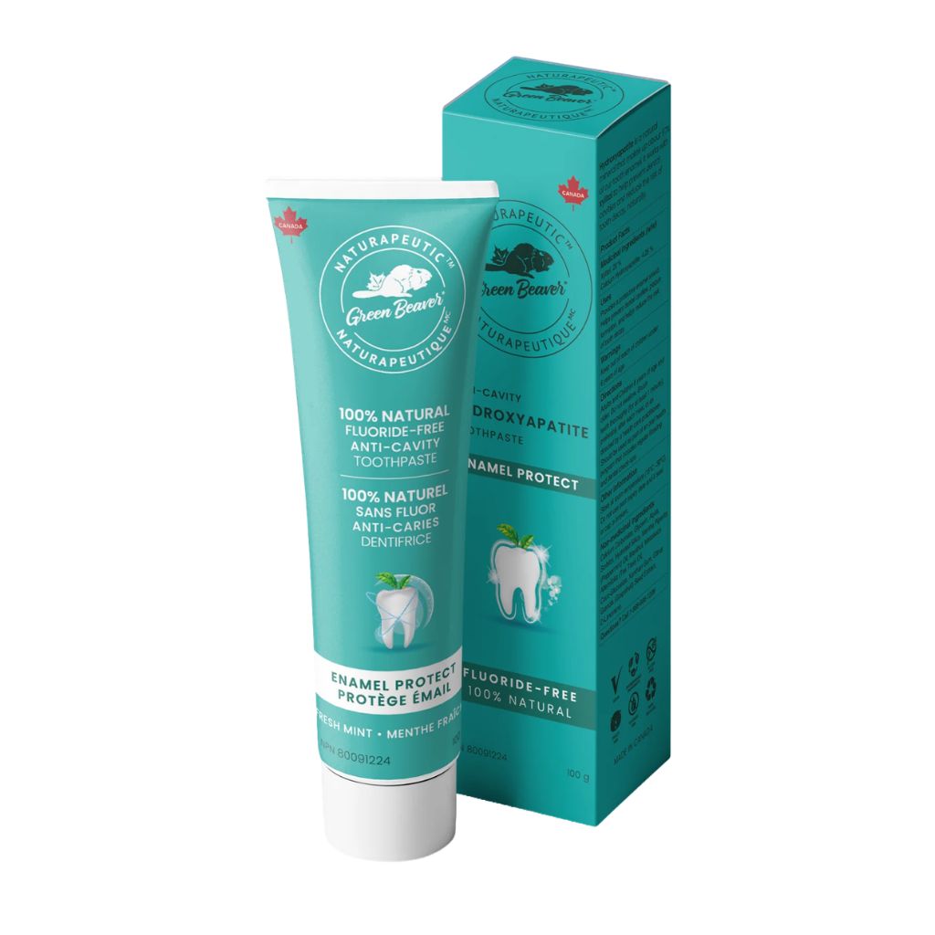dentifrice naturapeutique protège émail menthe fraîche Green Beaver - La Boite à Grains