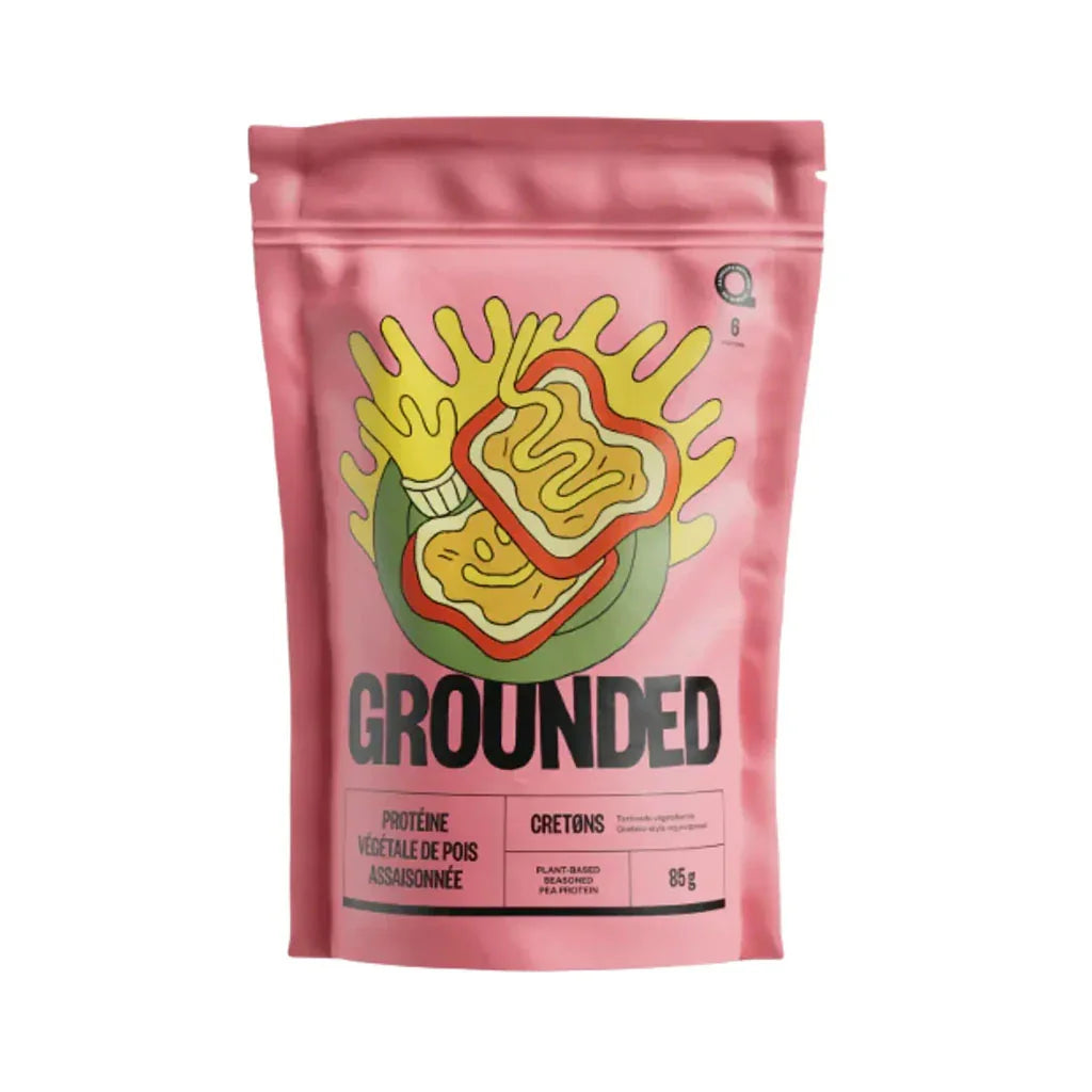 grounded seasoned vegetable pea protein cretons - La Boite à Grains