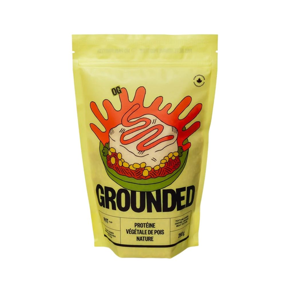 OG protéine végétale de pois nature Grounded - La Boite à Grains