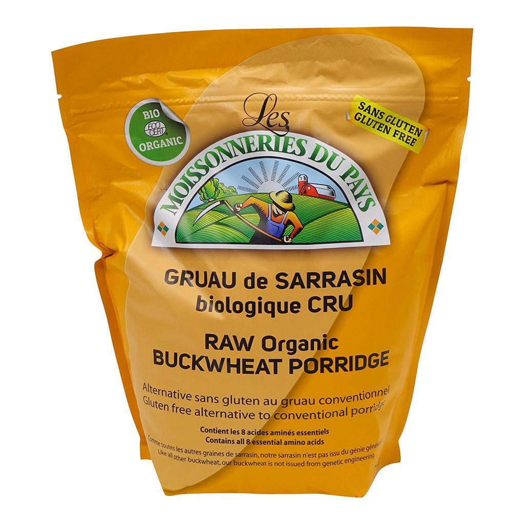 Gruau de Sarrasin Biologique Cru Les Moissonneries du Pays - La Boite à Grains