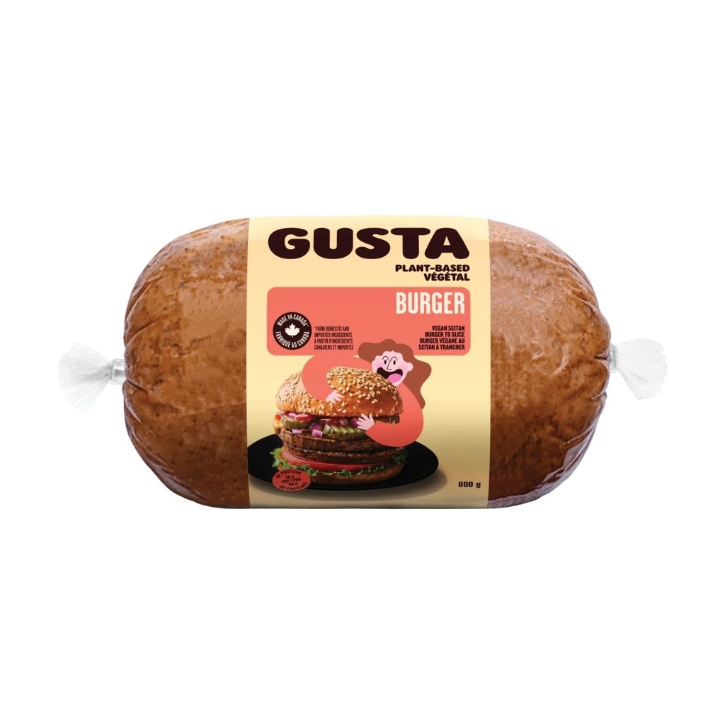 Burger de Seitan Végane à Trancher Gusta - La Boite à Grains