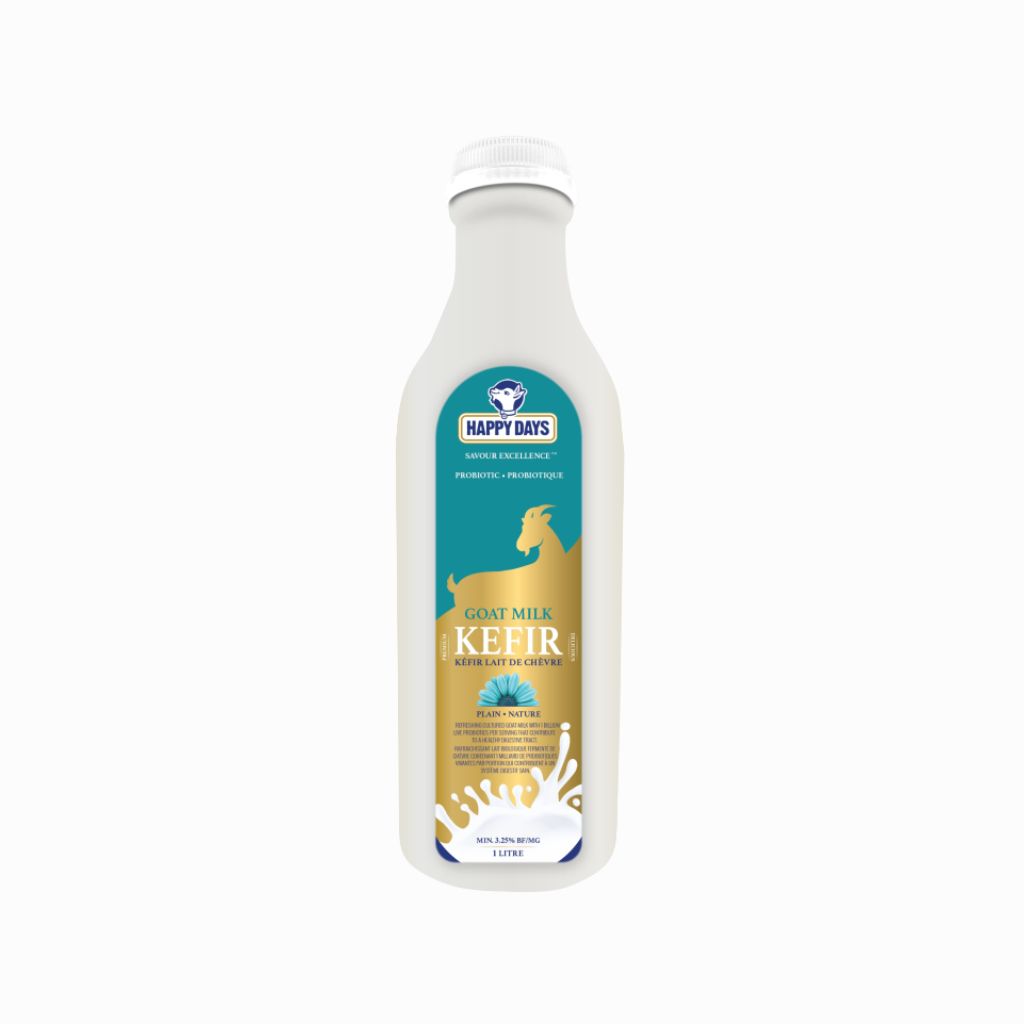 kéfir lait de chèvre nature Happy Days - La Boite à Grains
