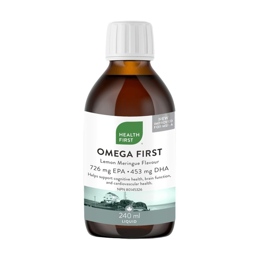 Omega First Lemon Meringue Flavour Health First - La Boite à Grains