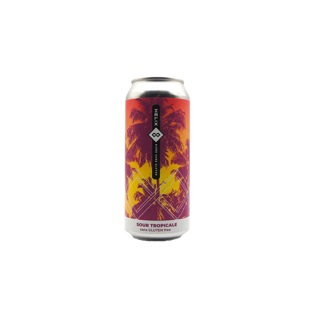 helix bière sour tropicale sans gluten 473 ml
