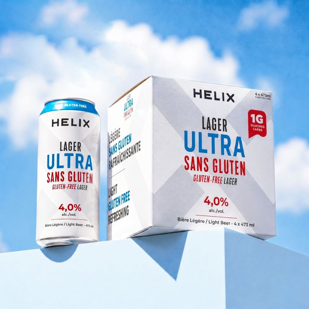 Lager Ultra sans gluten Helix - La Boite à Grains