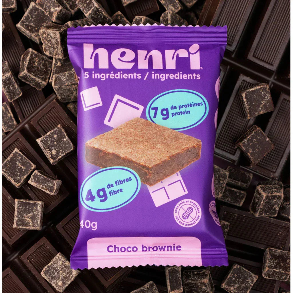 barre choco brownie Henri - La Boite à Grains