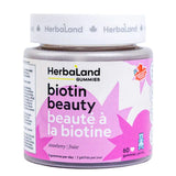 herbaland beauty with biotin 60 gummies - La Boite à Grains
