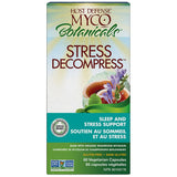 host defense mushrooms myco botanicals stress decompress support for sleep and stress 60 vegetable capsules - the grain box
