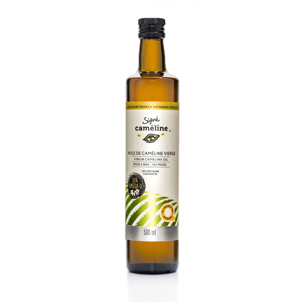 Virgin Camelina Oil 500 ml Signed Caméline