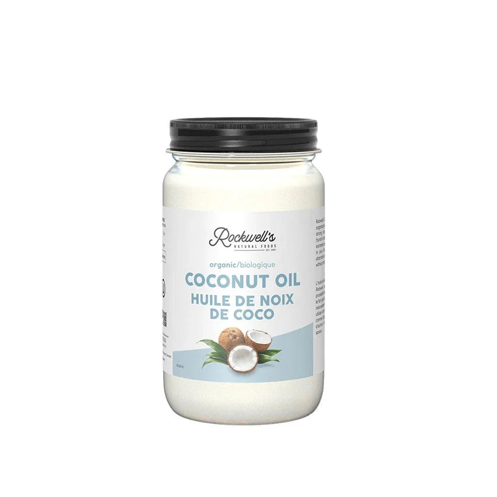 Huile de Coco Biologique Rockwell's - La Boite à Grains