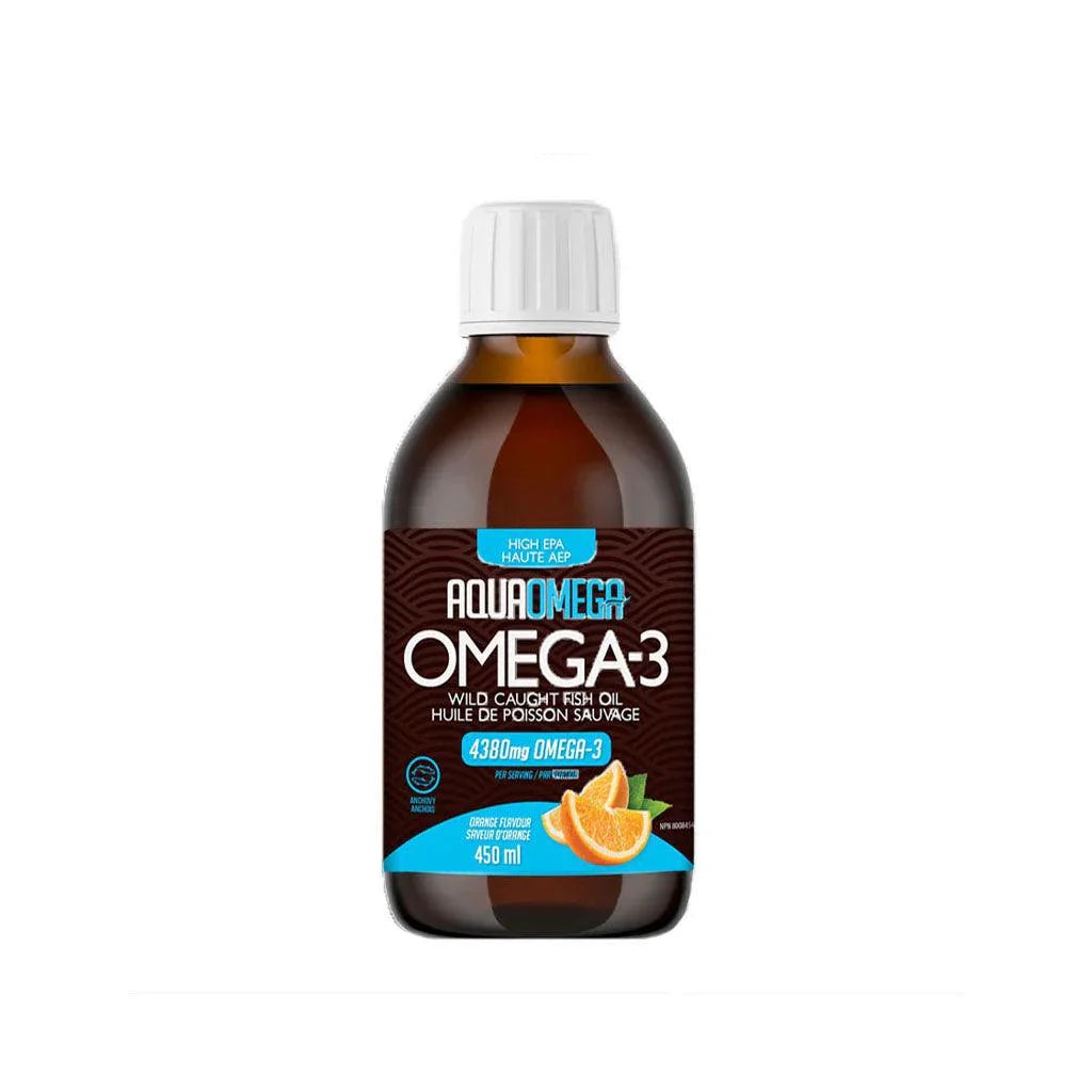 AquaOmega Liquid High Concentration Omega-3 Fish Oil - La Boite à Grains