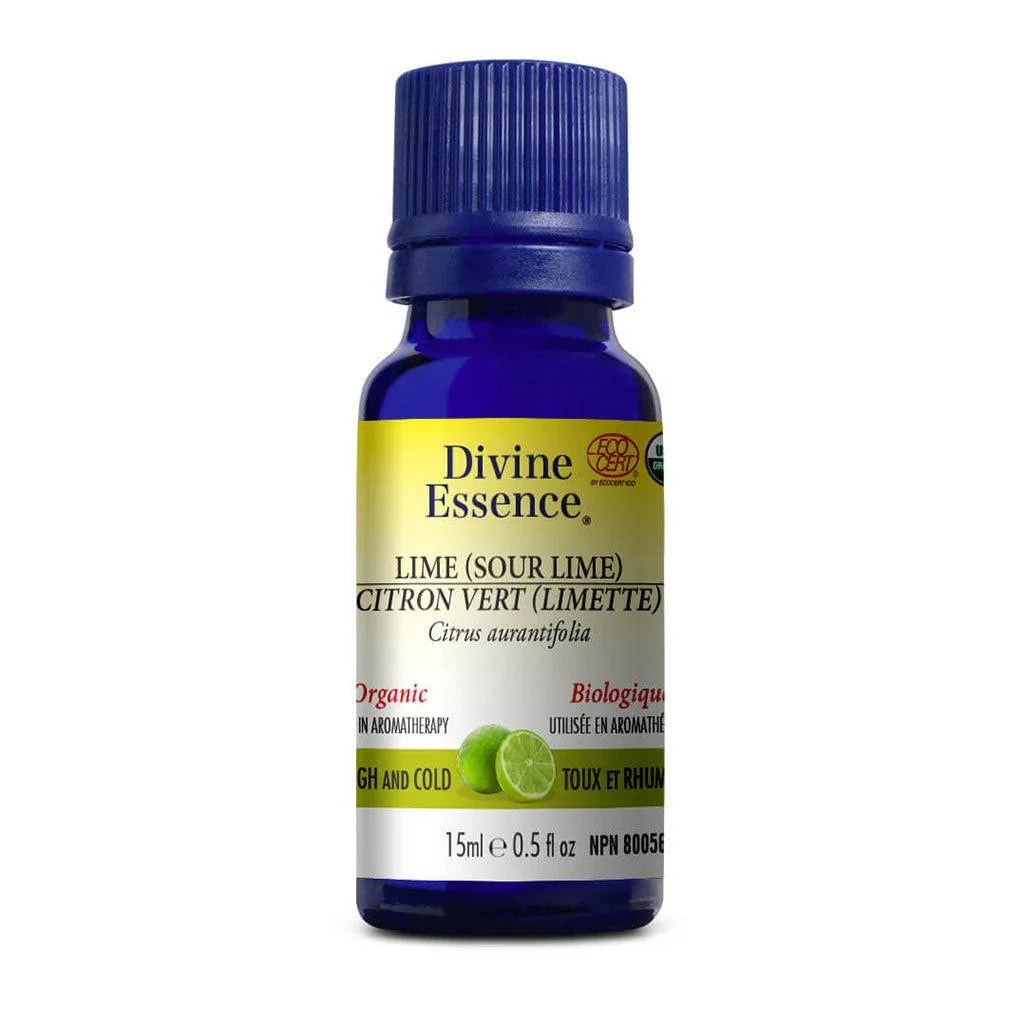 Organic Lime Essential Oil Divine Essence - La Boite à Grains