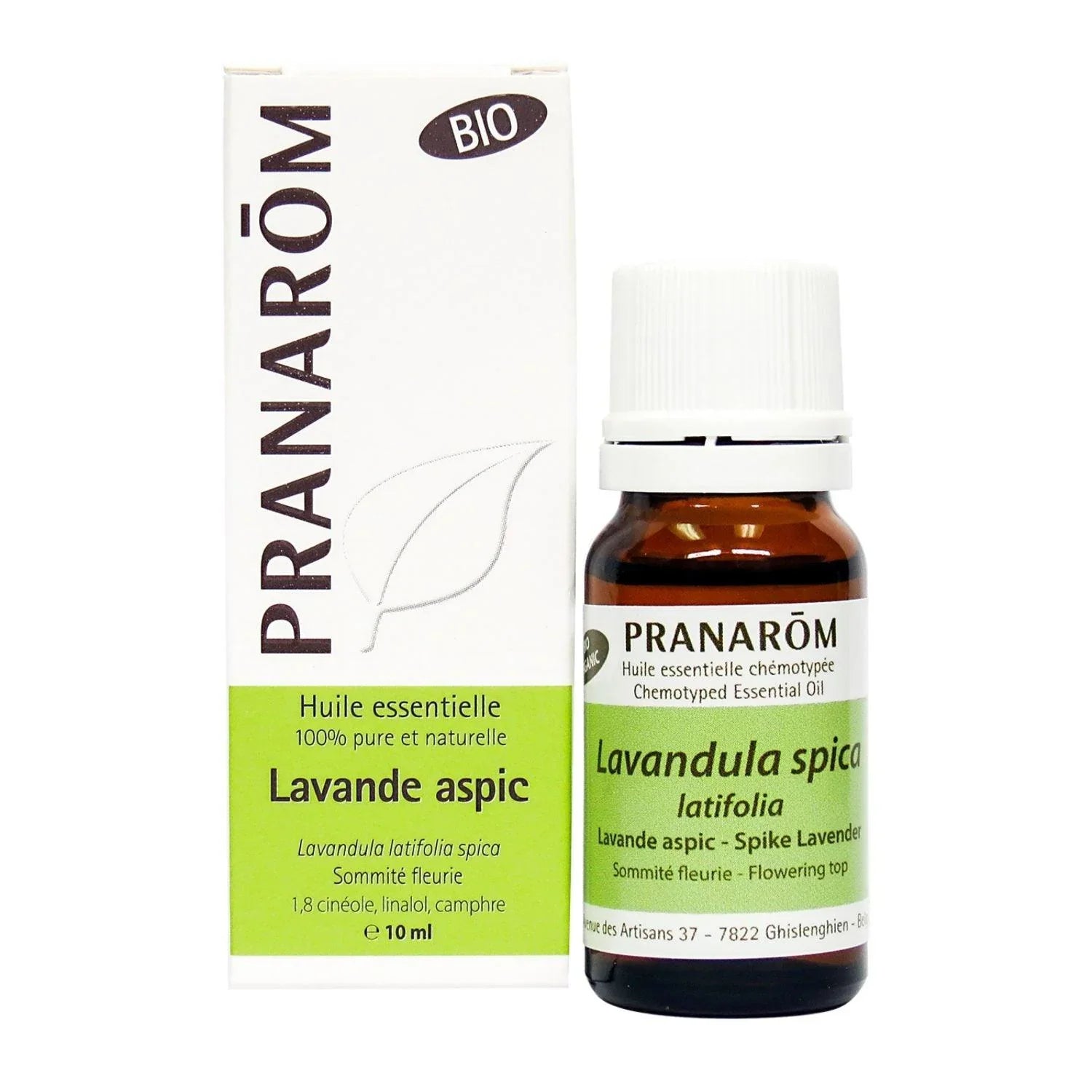 Huile Essentielle de Lavande Aspic Biologique Pranarôm - La Boite à Grains